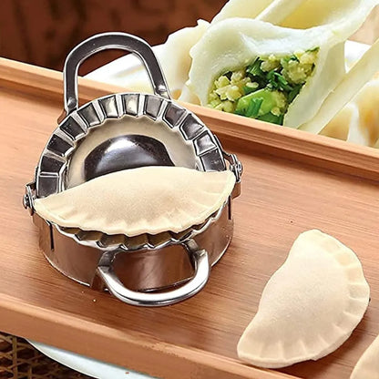 2219 stainless steel dumpling maker dough cutter pie mold tool. - home & kitchen