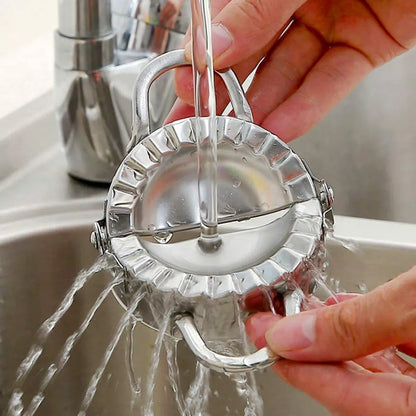 2219 stainless steel dumpling maker dough cutter pie mold tool. - home & kitchen