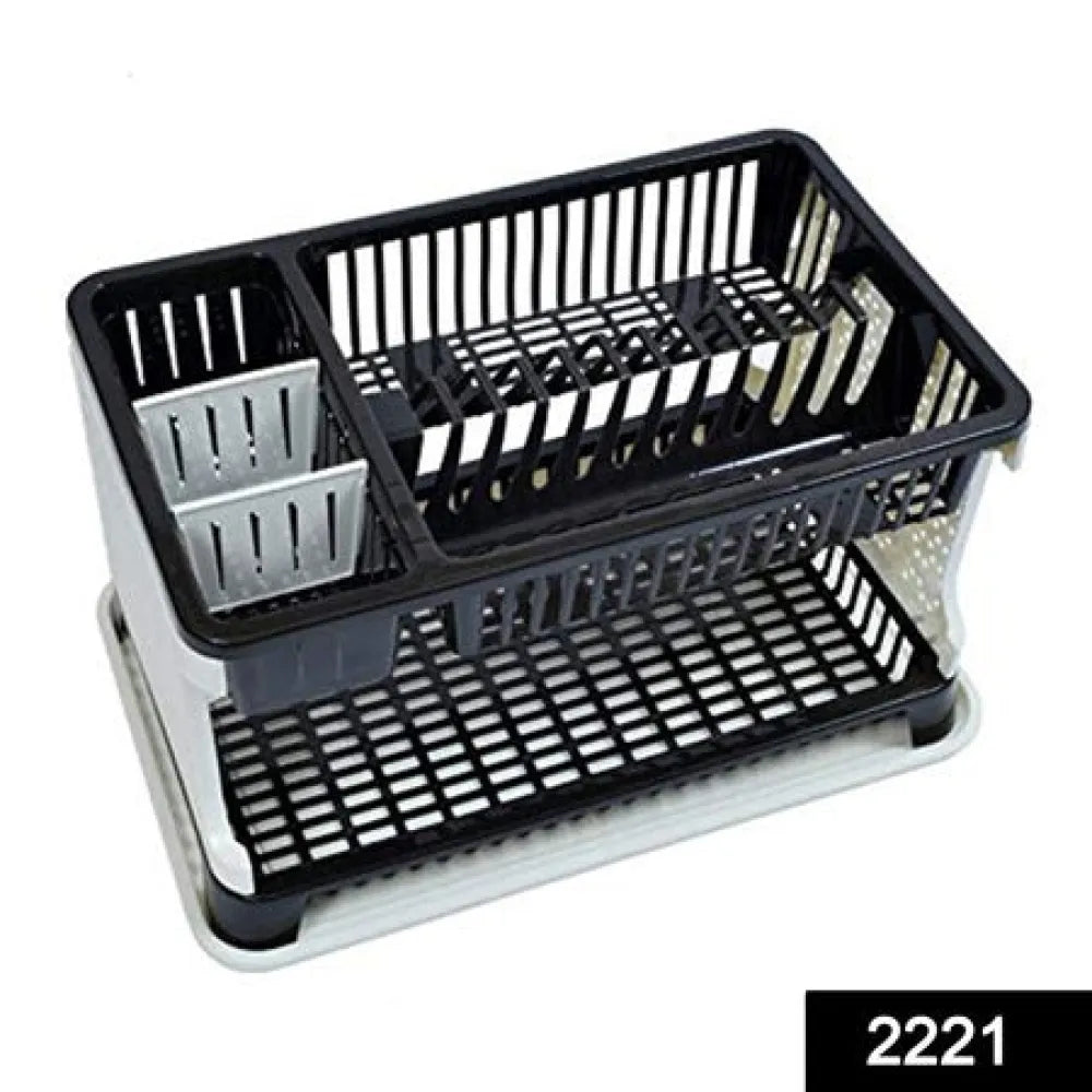 2221 kitchen organizer rack with water storing traydish - home &