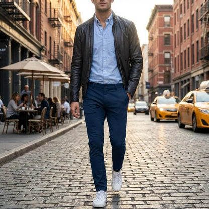 High Elasticity Men's Classic Pants (Pack of 3)