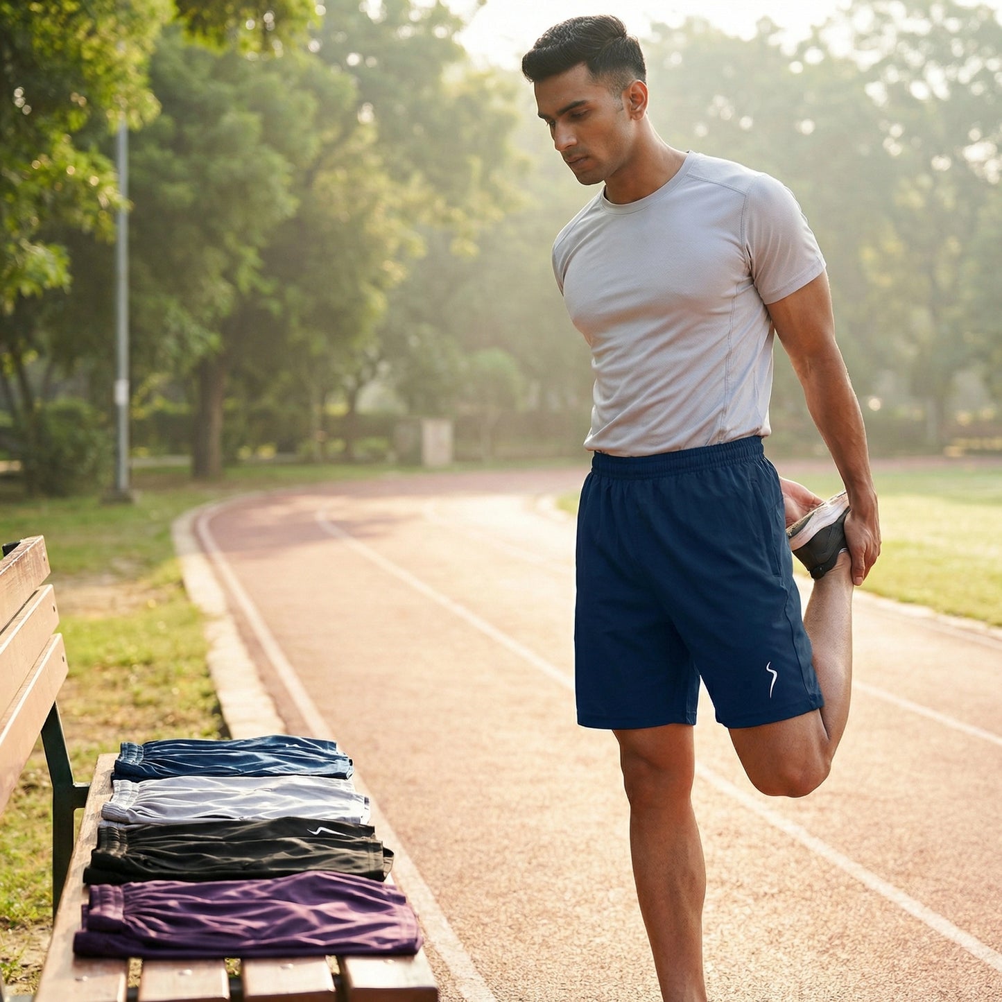 Men's Cotton Polyester Shorts – Pack of 4