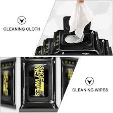 Natural sneaker cleaner wipes
