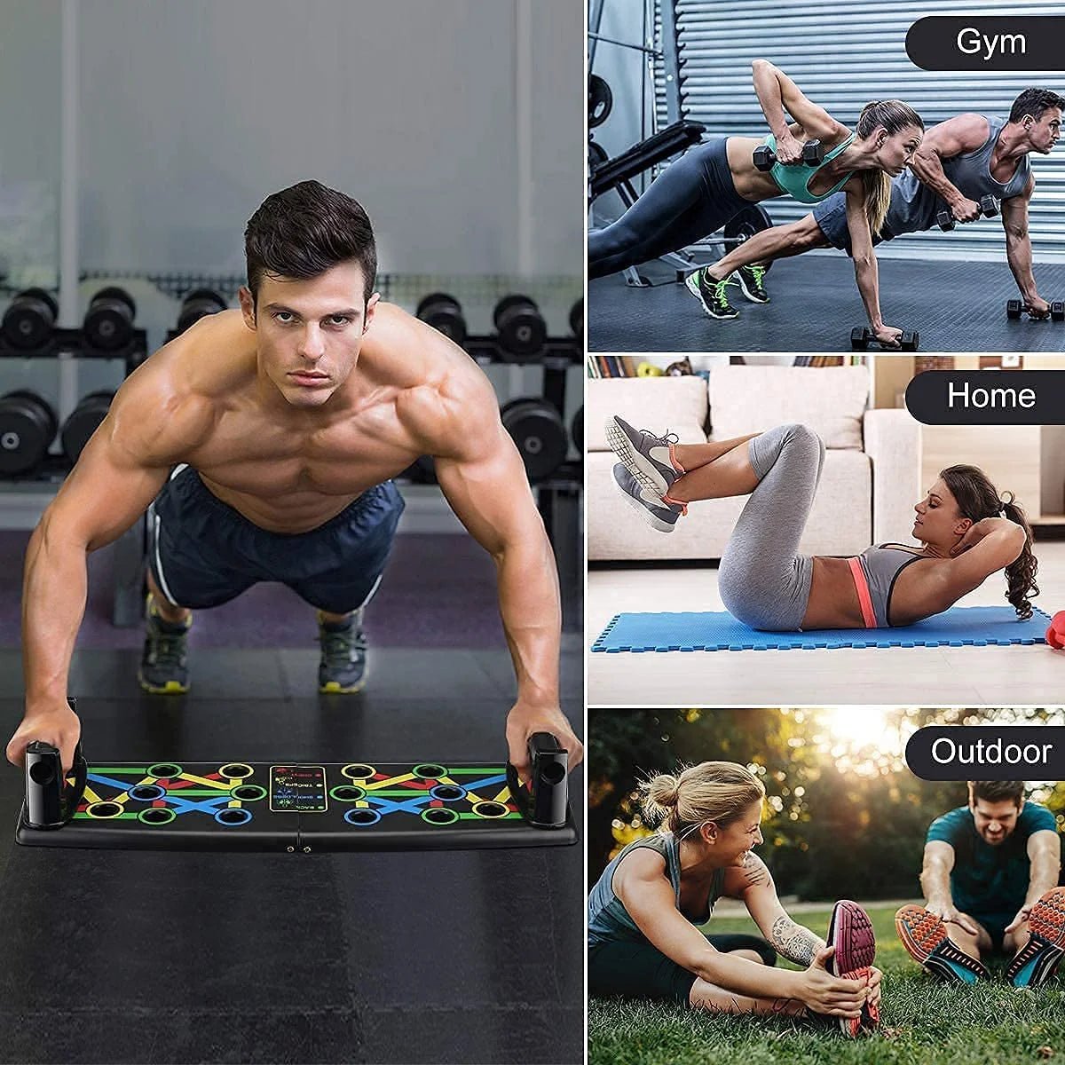 Total body push-up system