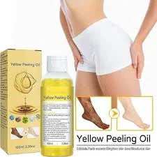 Peeling oil for dark skin