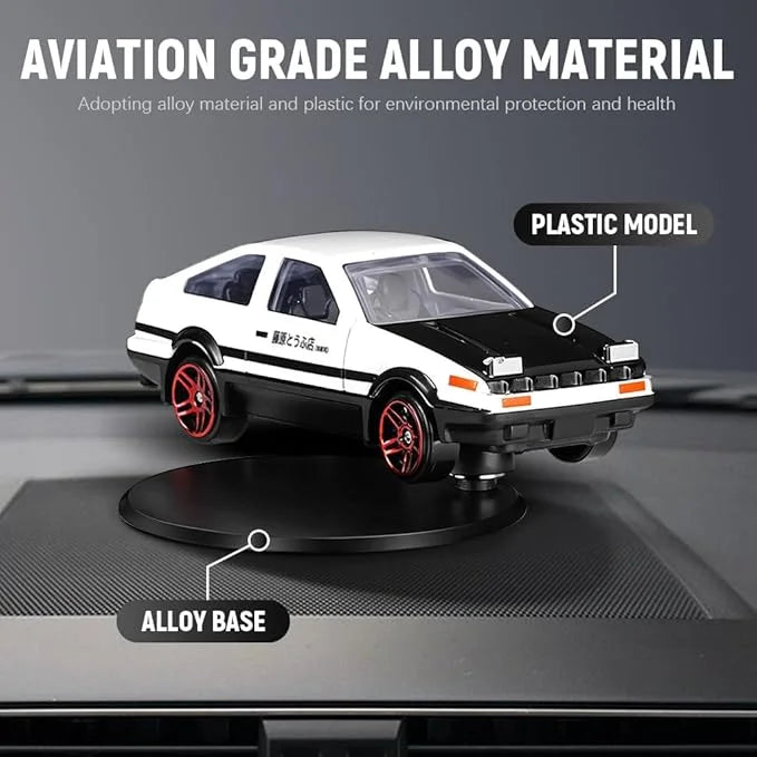 Car model with adhesive base