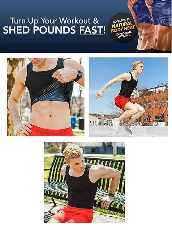 Men’s slimming sweat vest