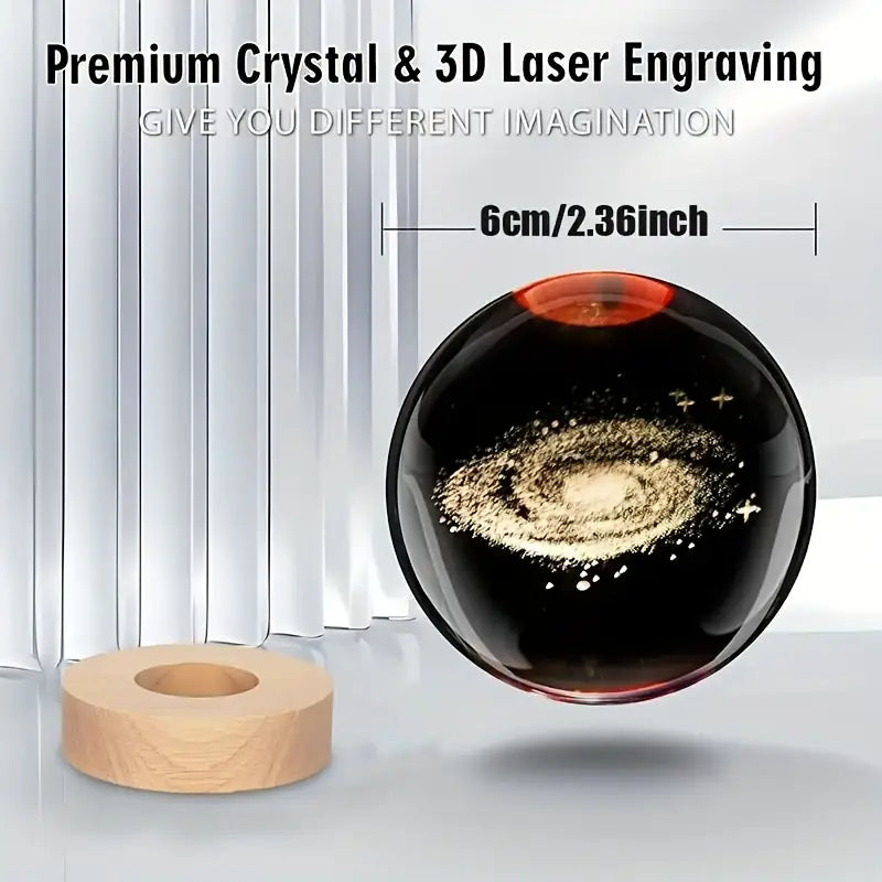 3d crystal galaxy lamp