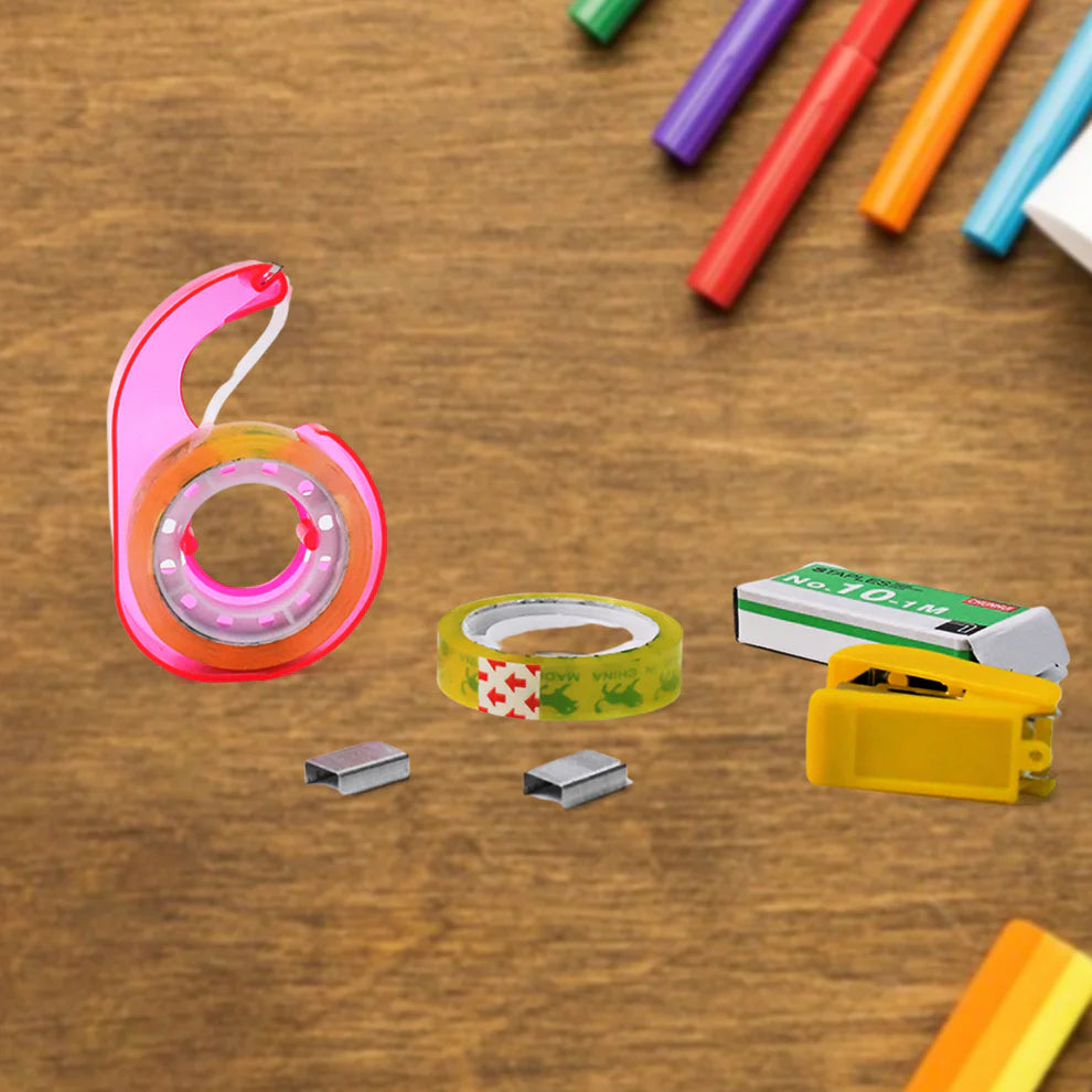 5-in-1 stapler & tape kit