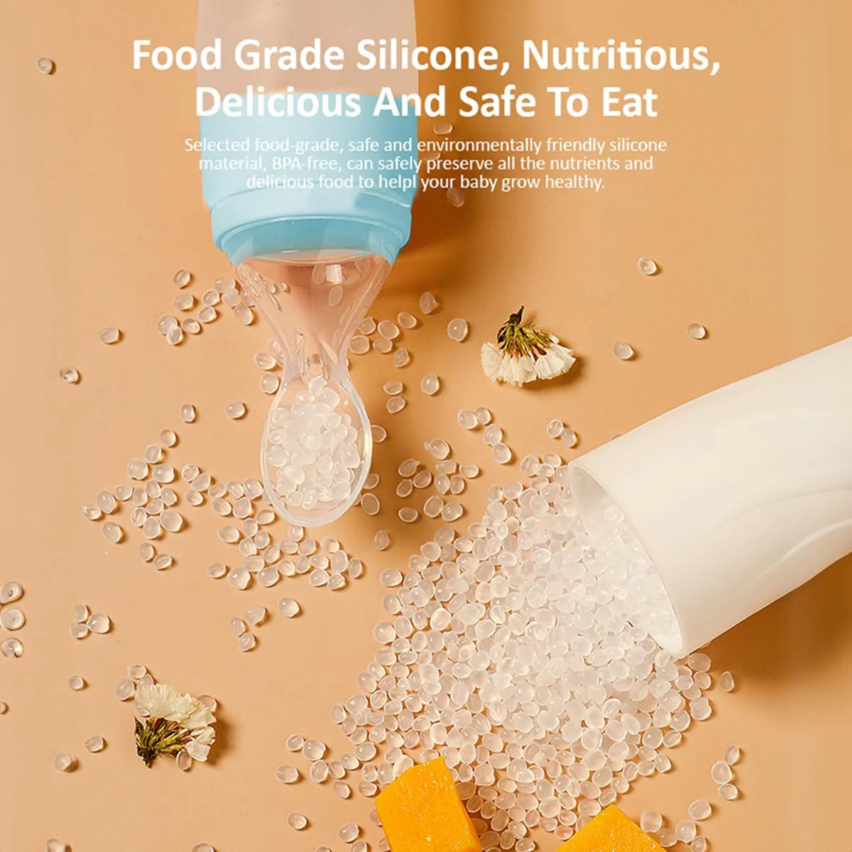 Mess-free baby feeder spoon