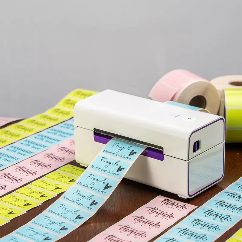 Durable thermal shipping labels