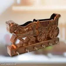 Decorative plastic key holder
