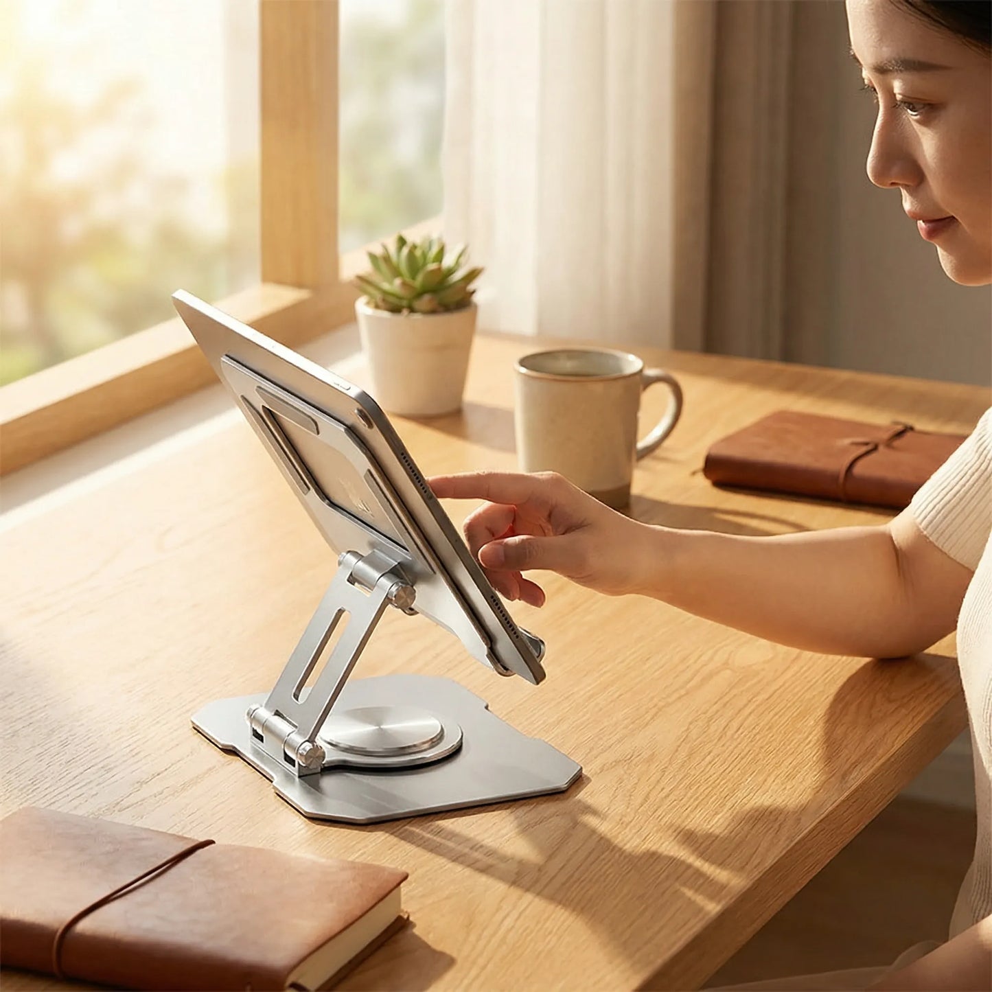 Rotating Tablet Stand – 360° Base
