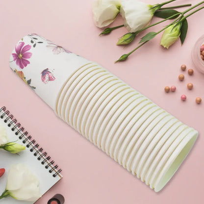 24 pcs mix design paper cups - home & kitchen