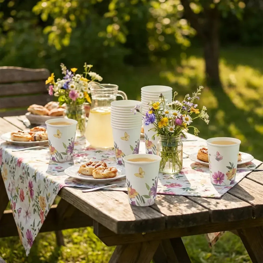 24 pcs mix design paper cups - home & kitchen