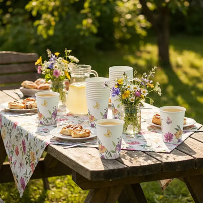 24 pcs mix design paper cups - home & kitchen