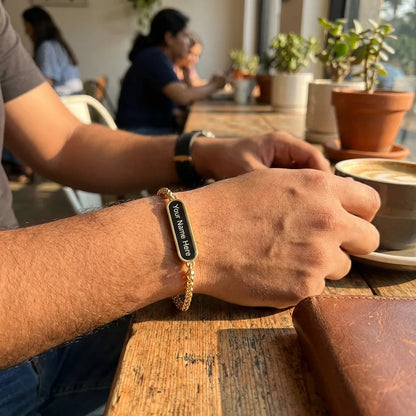 Elegant Silver Rakhi Bracelet