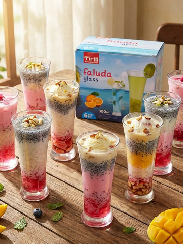 Stylish Faluda Glass Set