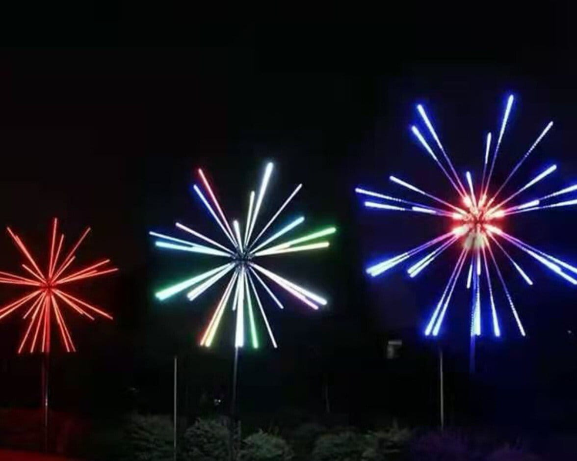 Led fireworks light