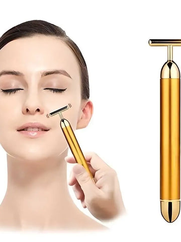 24K Gold Energy Beauty Bar Massager