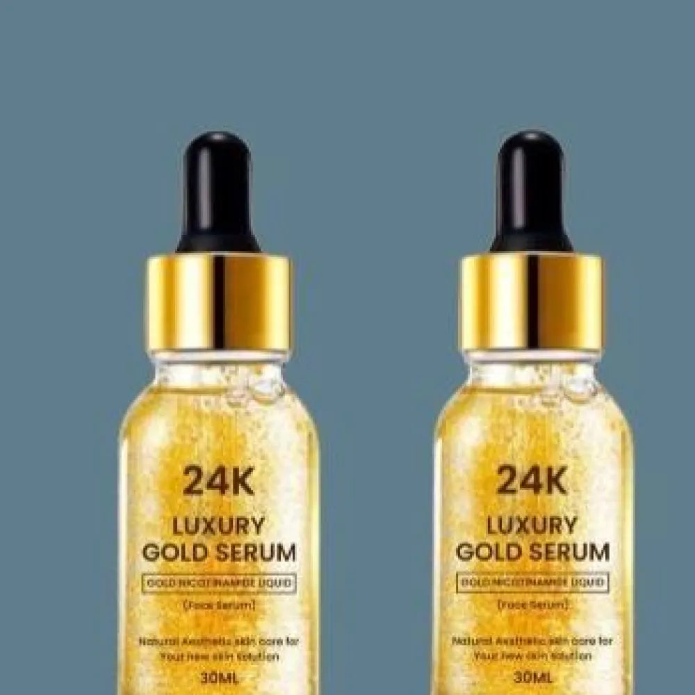 24k gold face serum (pack of 2)