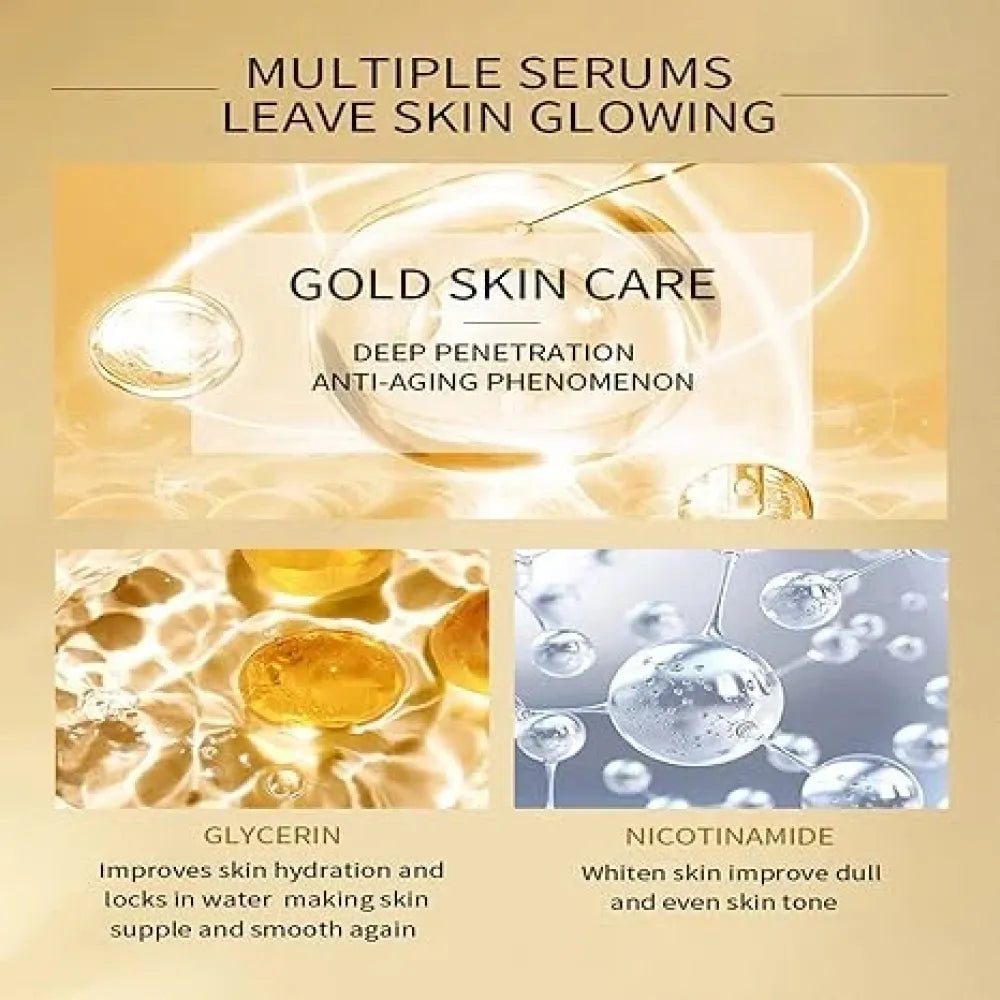 24k luxury gold face serum (pack of 2)