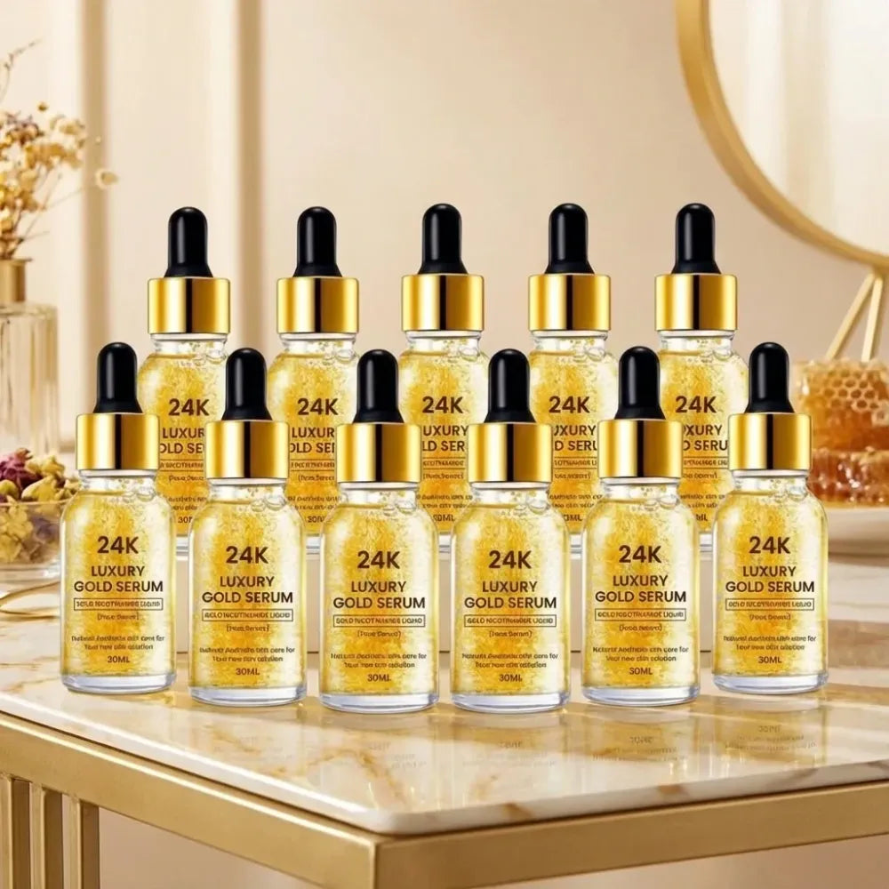 24k luxury gold face serum (pack of 2)