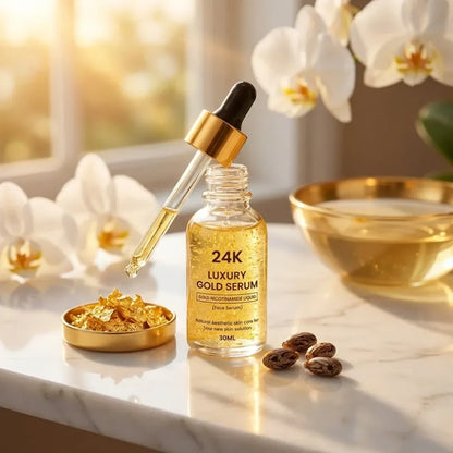 24k luxury gold face serum (pack of 2)
