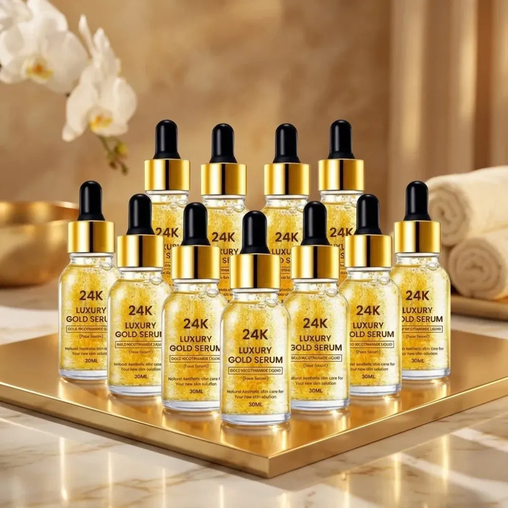 24k luxury gold face serum (pack of 2)