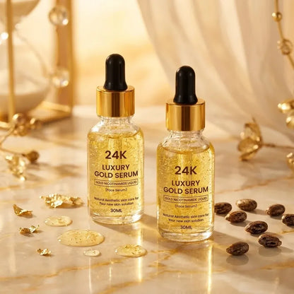 24k luxury gold face serum (pack of 2)