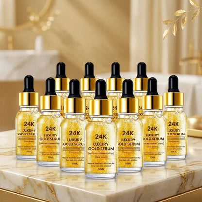 24k luxury gold face serum (pack of 2)
