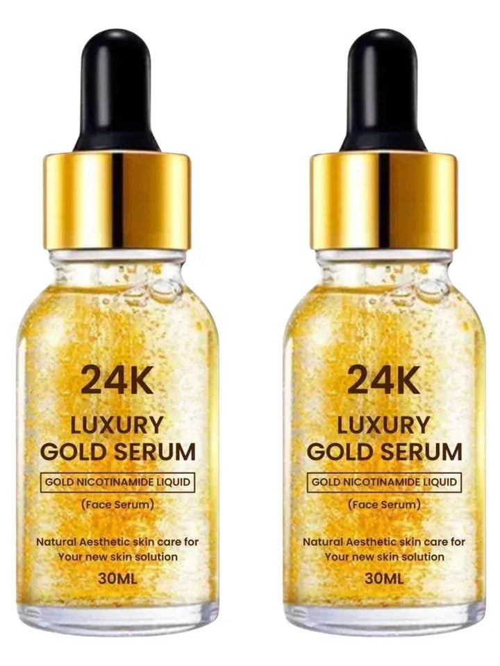 24k Luxury Gold Face Serum (Pack of 2)