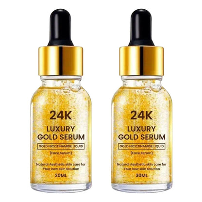 24k luxury gold face serum (pack of 2)