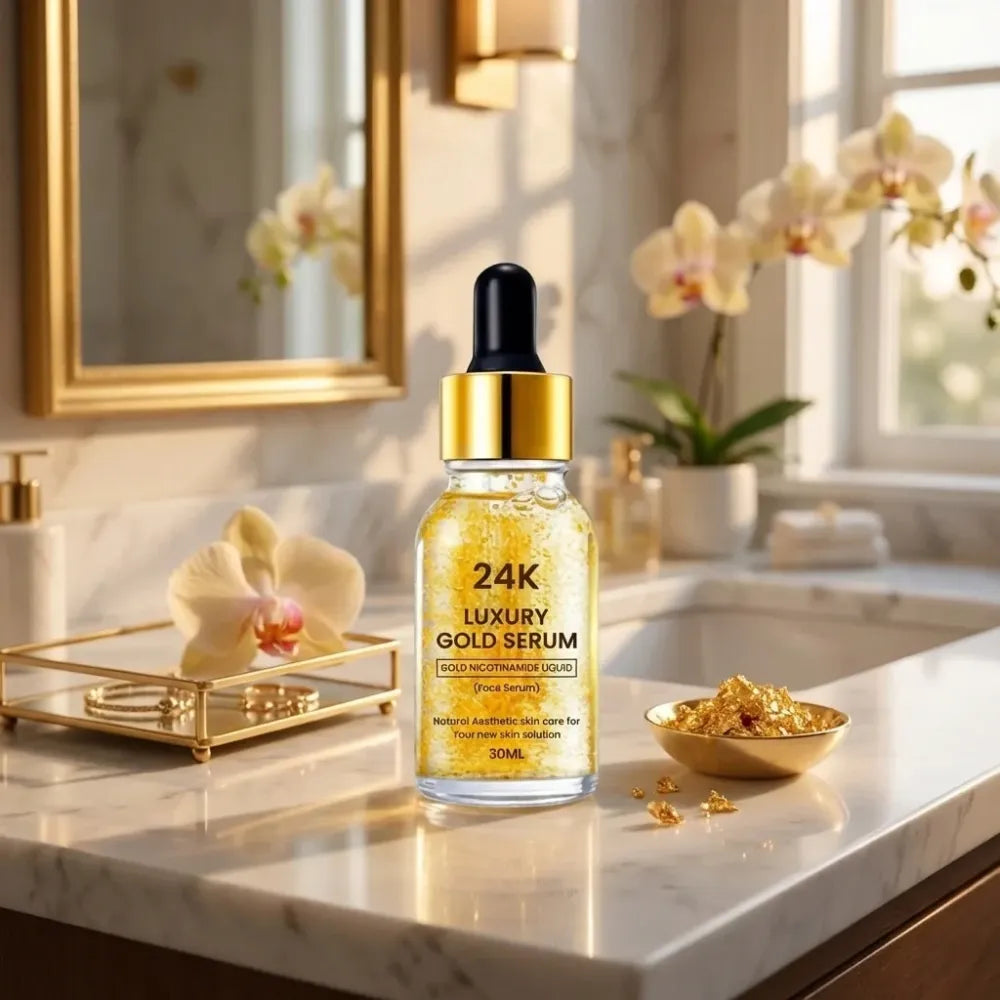 24k luxury gold face serum (pack of 2)