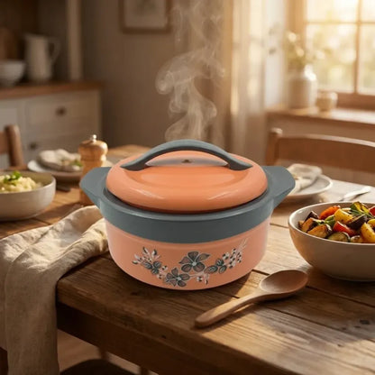 2500ml stainless steel insulated casserole - home & kitchen