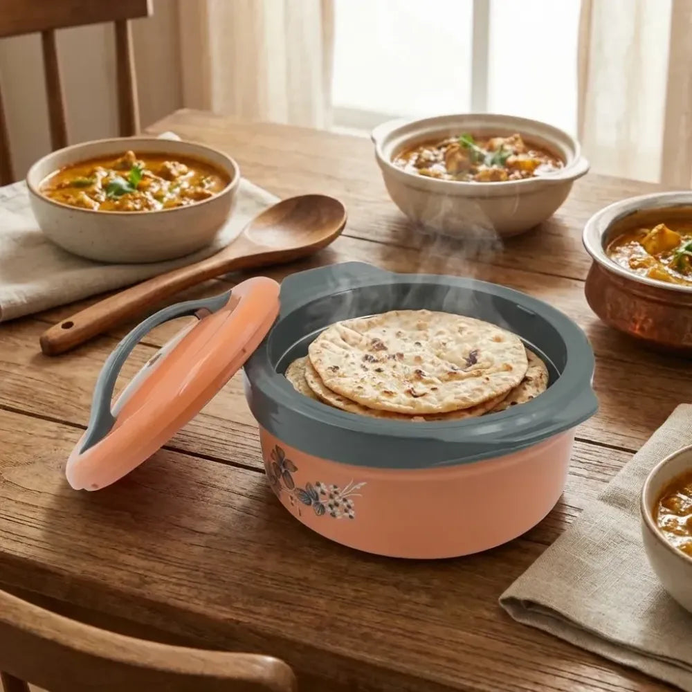2500ml stainless steel insulated casserole - home & kitchen