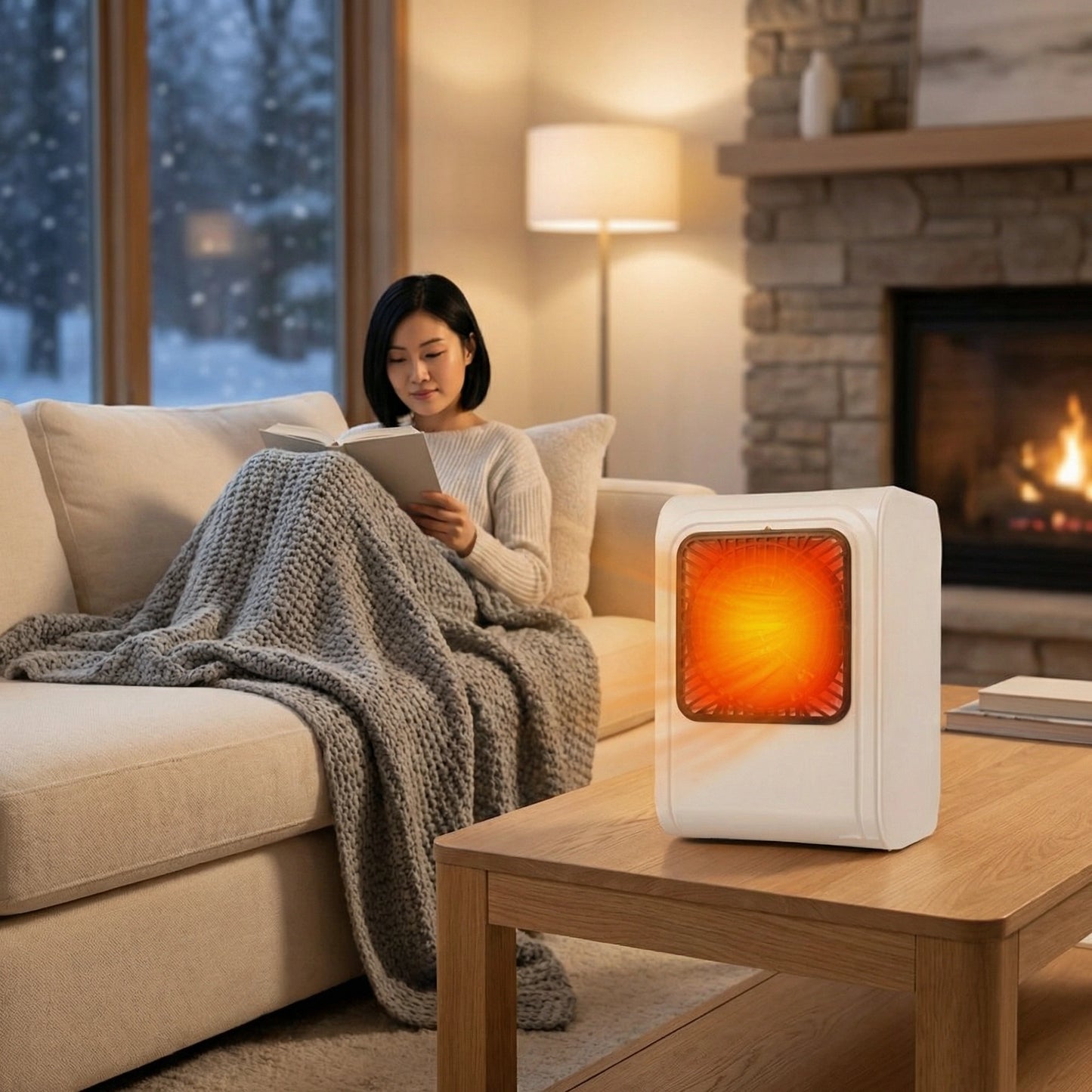 Compact Ceramic Room Heater