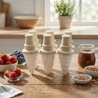 6-Piece Ice Cream Molds