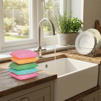 2626 scratch proof kitchen utensil scrubber pad (pack of 12) - home &