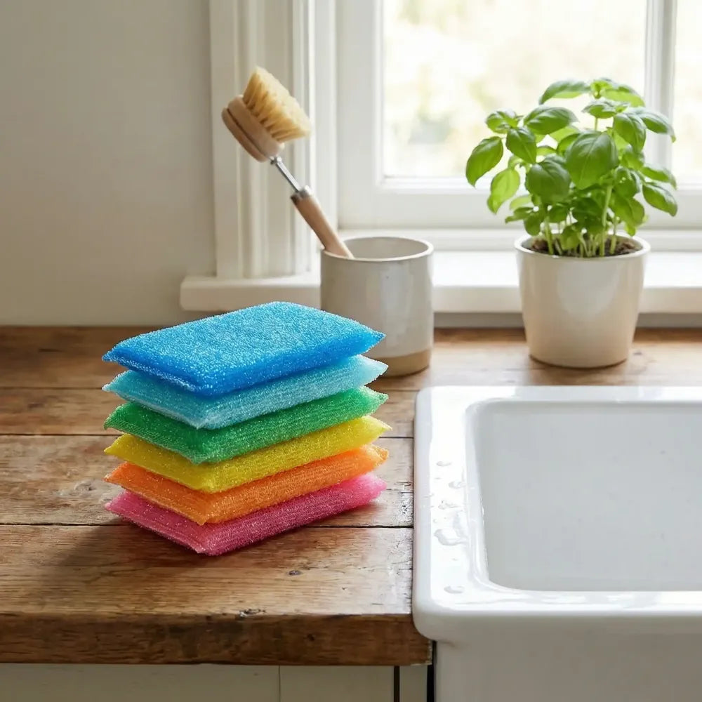 2626 scratch proof kitchen utensil scrubber pad (pack of 12) - home &
