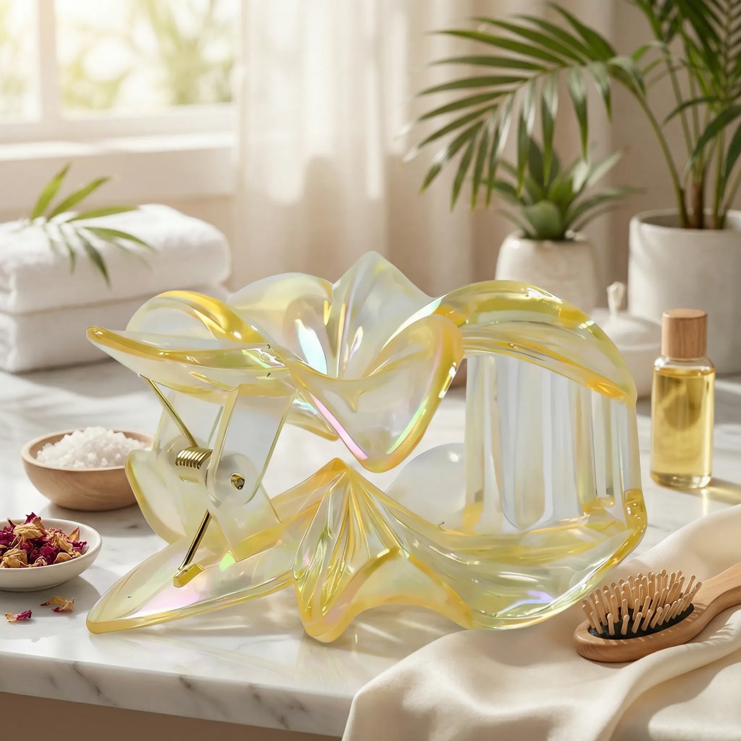 Elegant Matte Hair Clamp