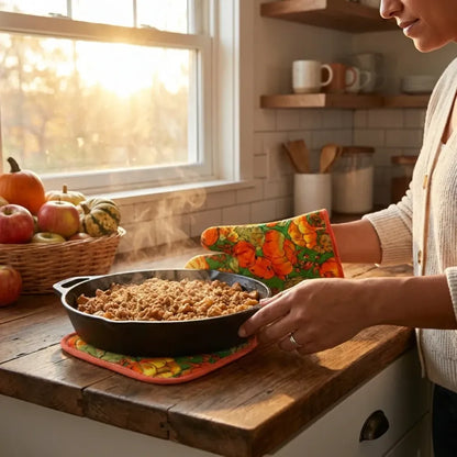 2770 professional cotton oven mitt gloves - home & kitchen