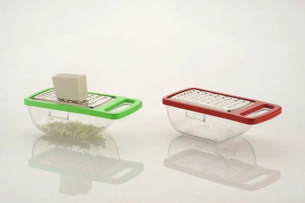 Multi-blade cheese grater shredder