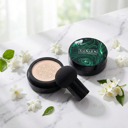 Sunisa 3 in 1 Air Cushion BB and CC Cream Foundation for Personal, Foundation (Ivory, 20 g)