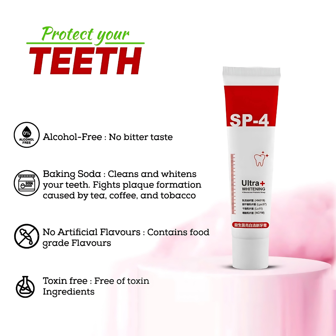 Probiotic Ultra Whitening Toothpaste