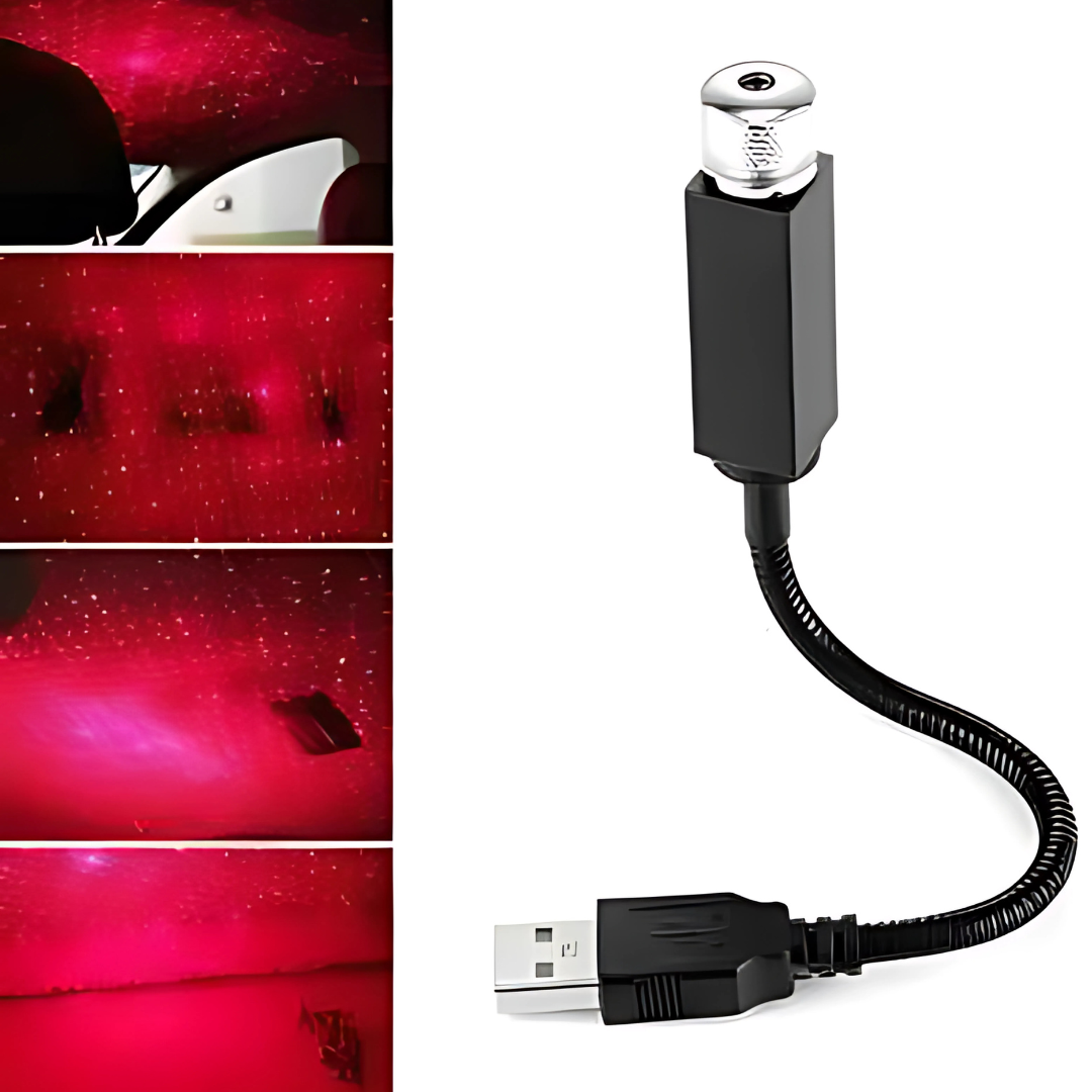 Star Lamp USB Car Fancy Light