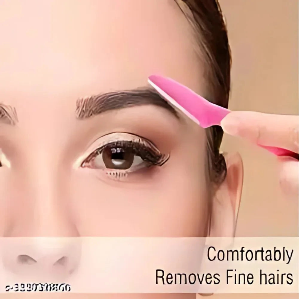 Painless facial hair remover razor