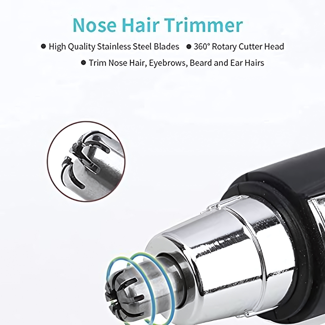 Ear and Nose Hair Trimmer Painless Clipper