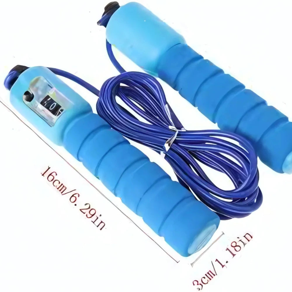 Smart counting skipping rope