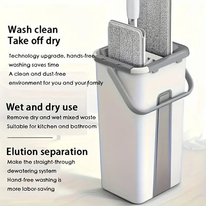 Effortless Flat Mop Set - Home Improvement