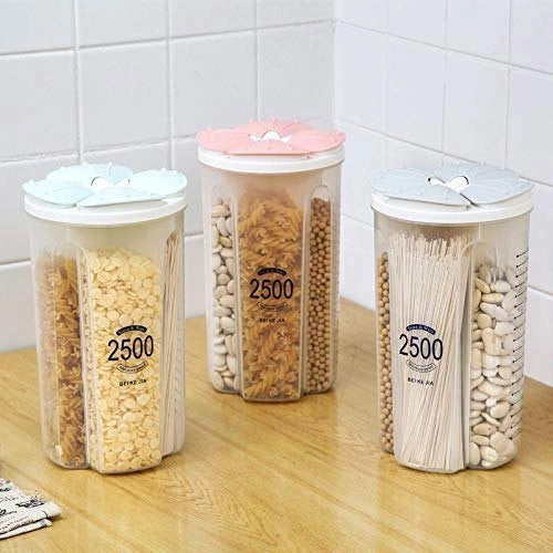 4-section airtight food container